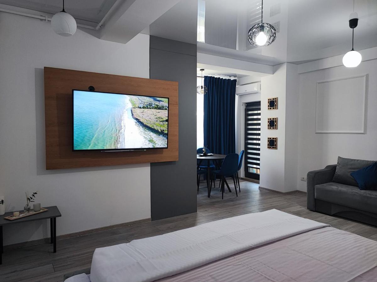 Apartament Studio Teo Blue In Mamaia Nord Năvodari Extérieur photo