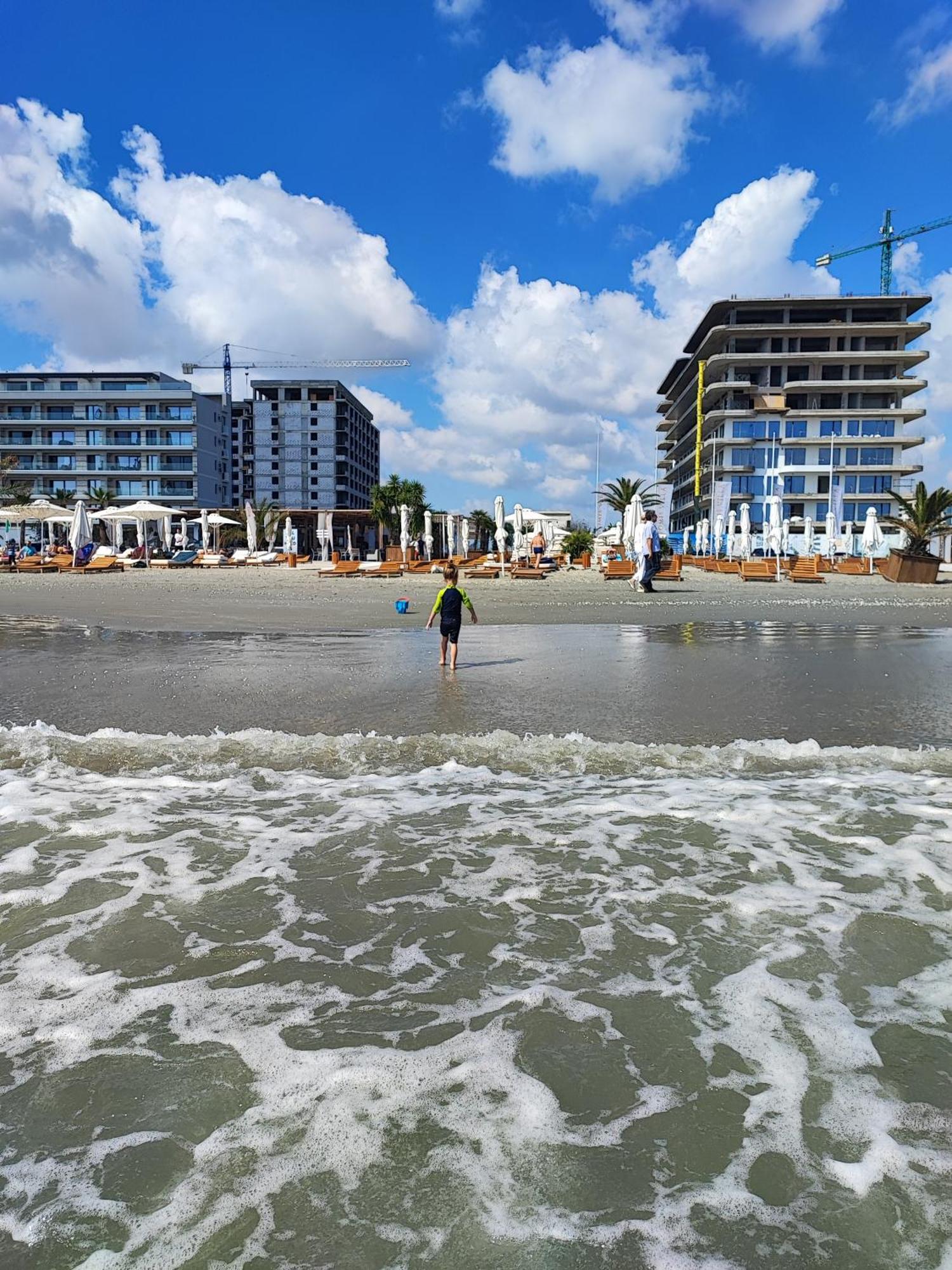 Apartament Studio Teo Blue In Mamaia Nord Năvodari Extérieur photo