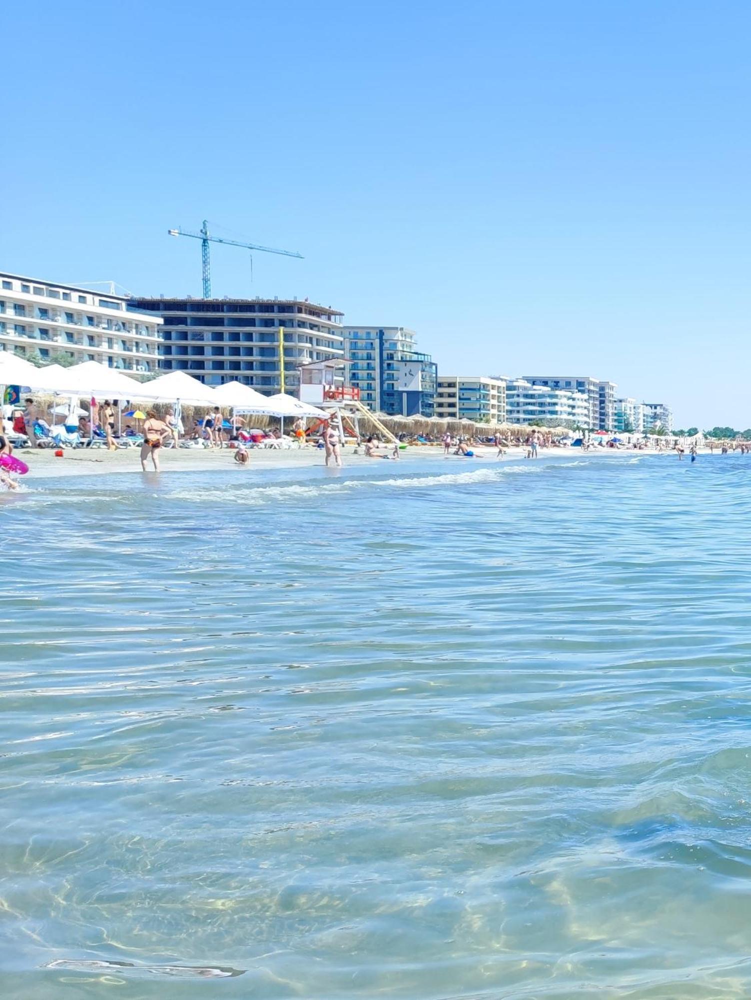 Apartament Studio Teo Blue In Mamaia Nord Năvodari Extérieur photo