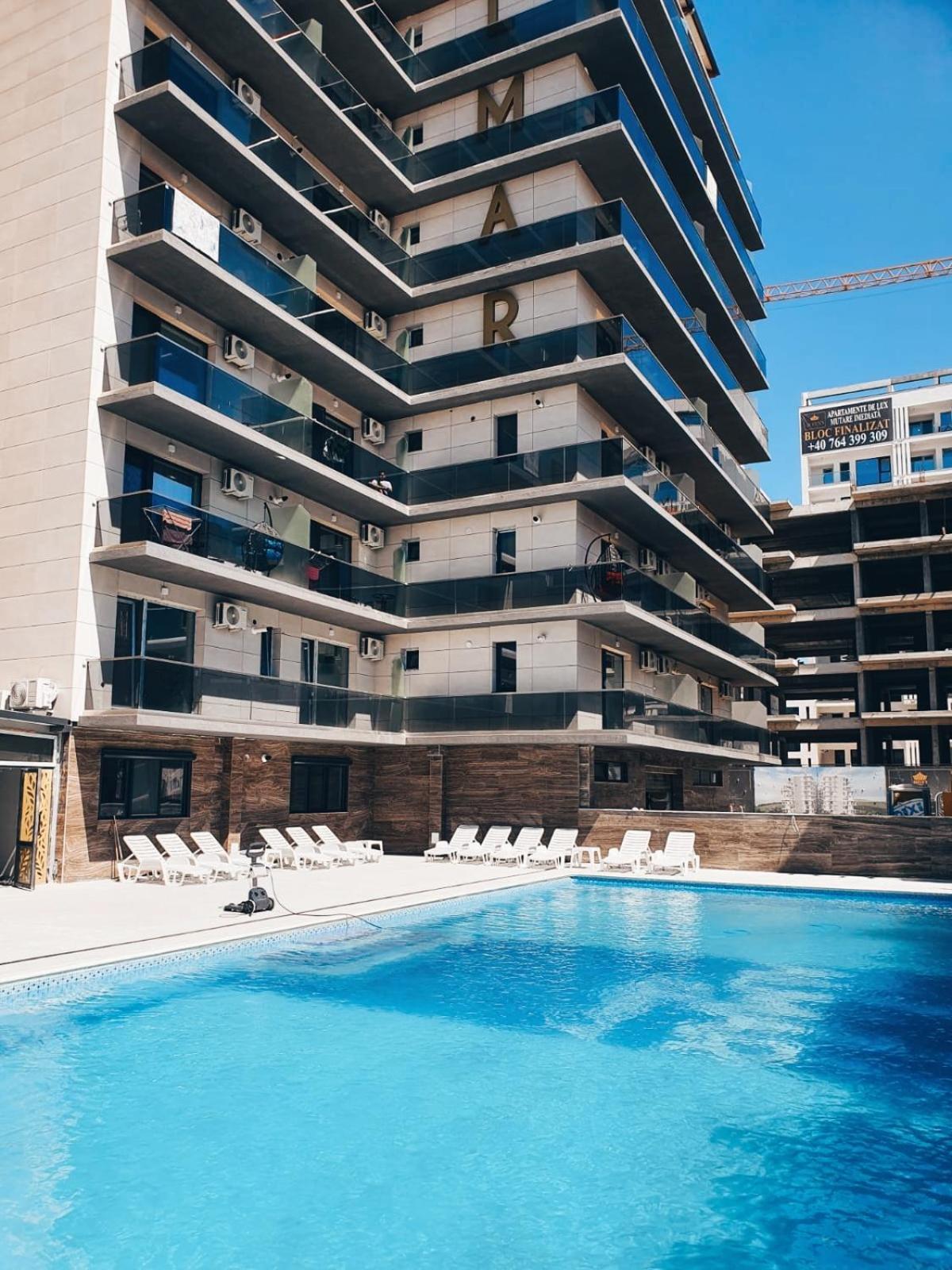 Apartament Studio Teo Blue In Mamaia Nord Năvodari Extérieur photo